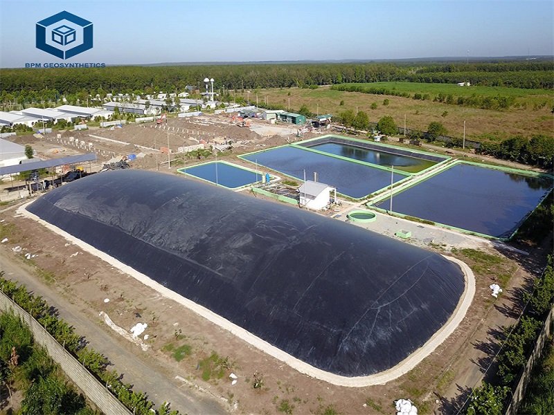 Biogas HDPE Geomembrane Sheet