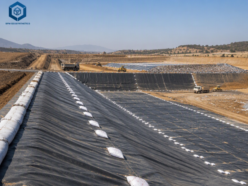 Reinforced Polyethylene Geomembranes